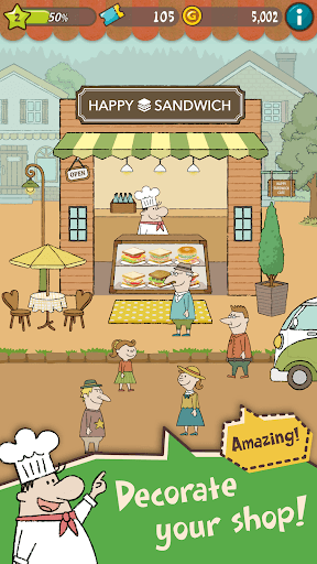 Happy Sandwich Cafe screenshot 5 - screenshot