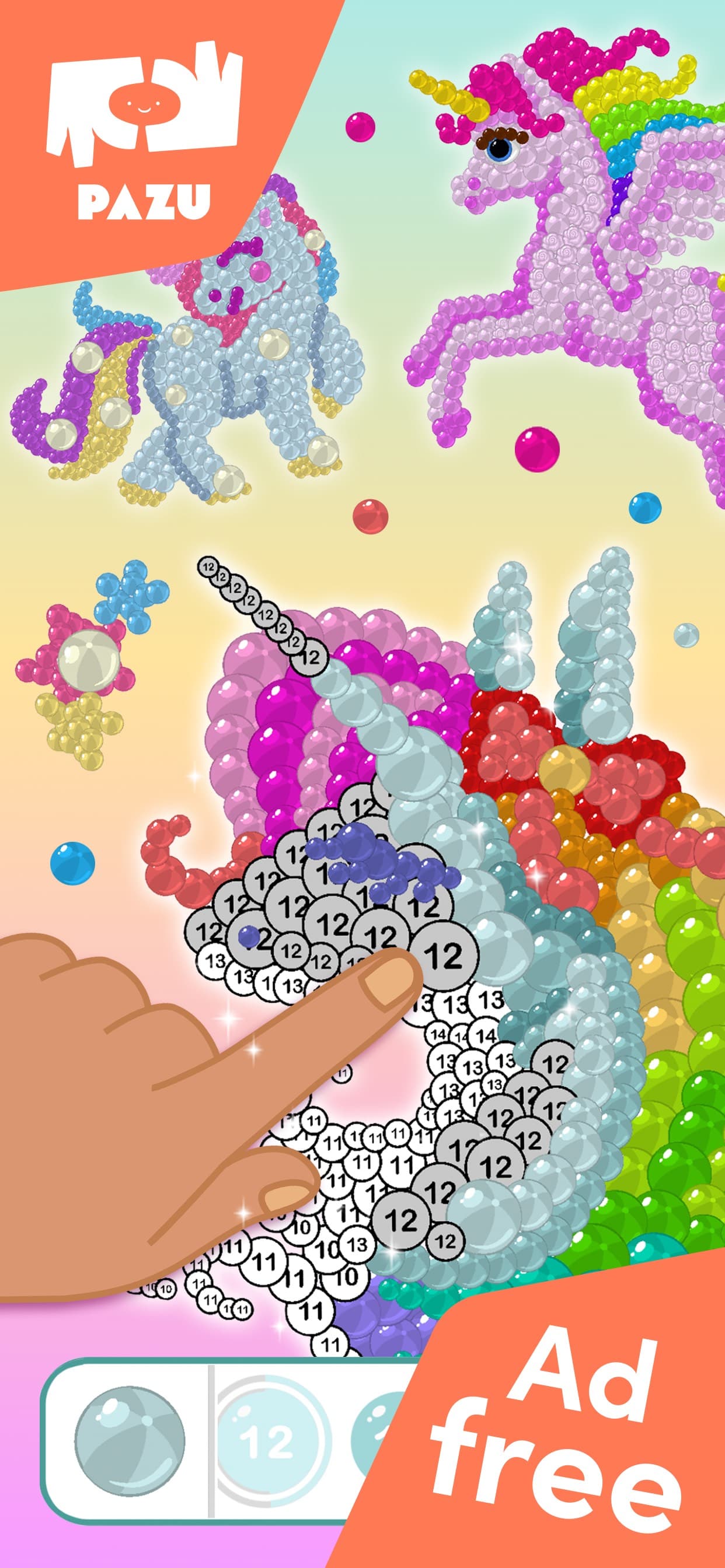 Color by number games for kids screenshot 3 - screenshot