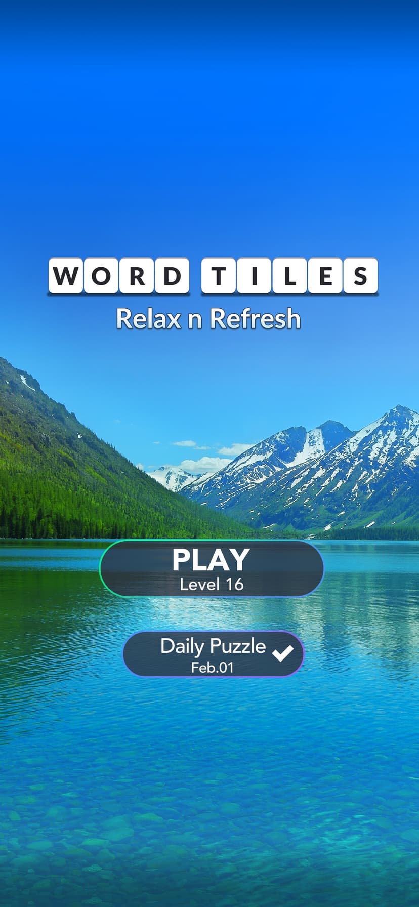 Word Tiles: Relax n Refresh screenshot 8 - screenshot