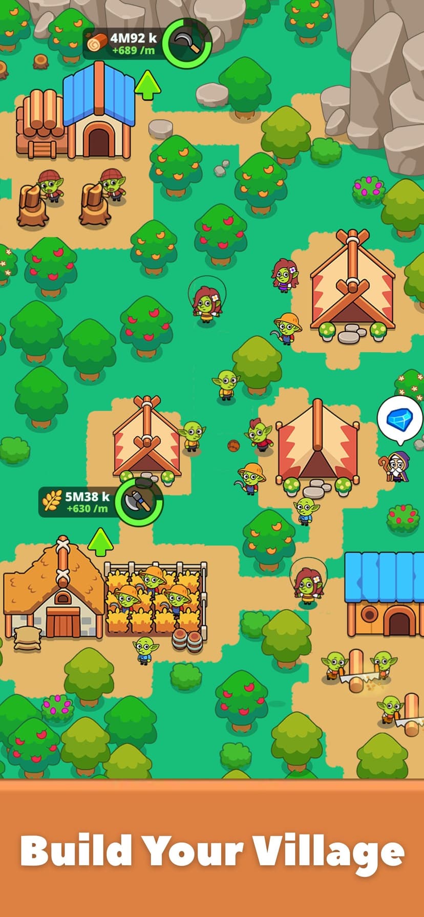 Idle Goblin Valley: Chill Farm screenshot 1 - screenshot