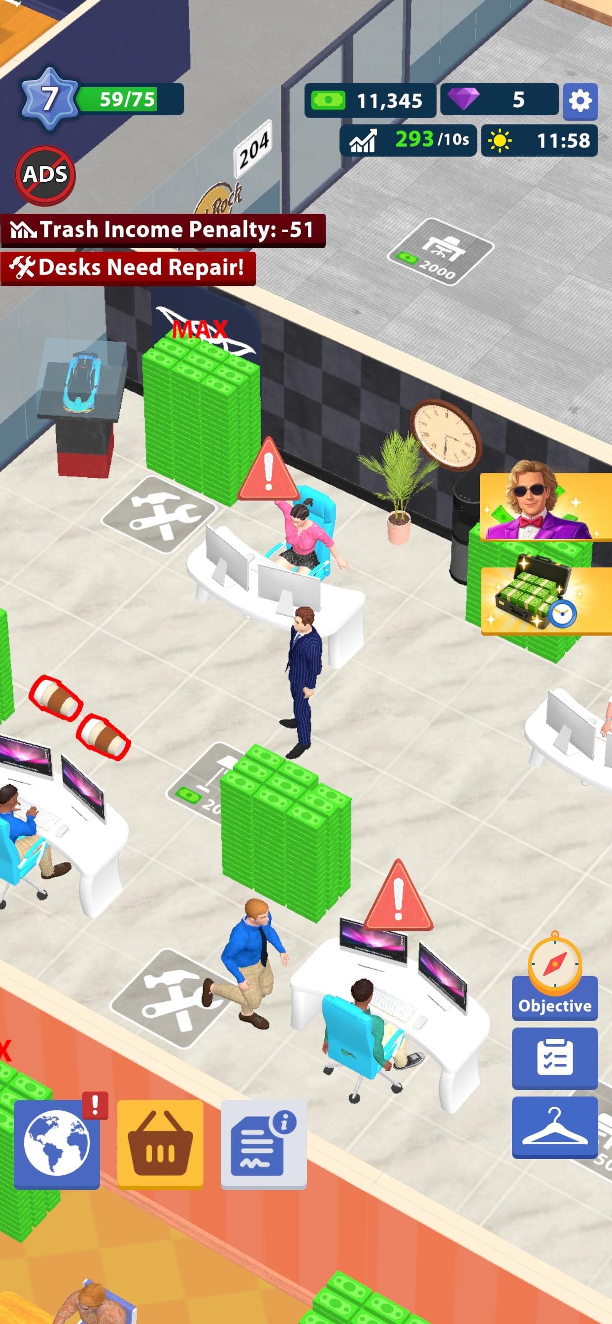 Office Life!: Tycoon Games screenshot 5 - screenshot