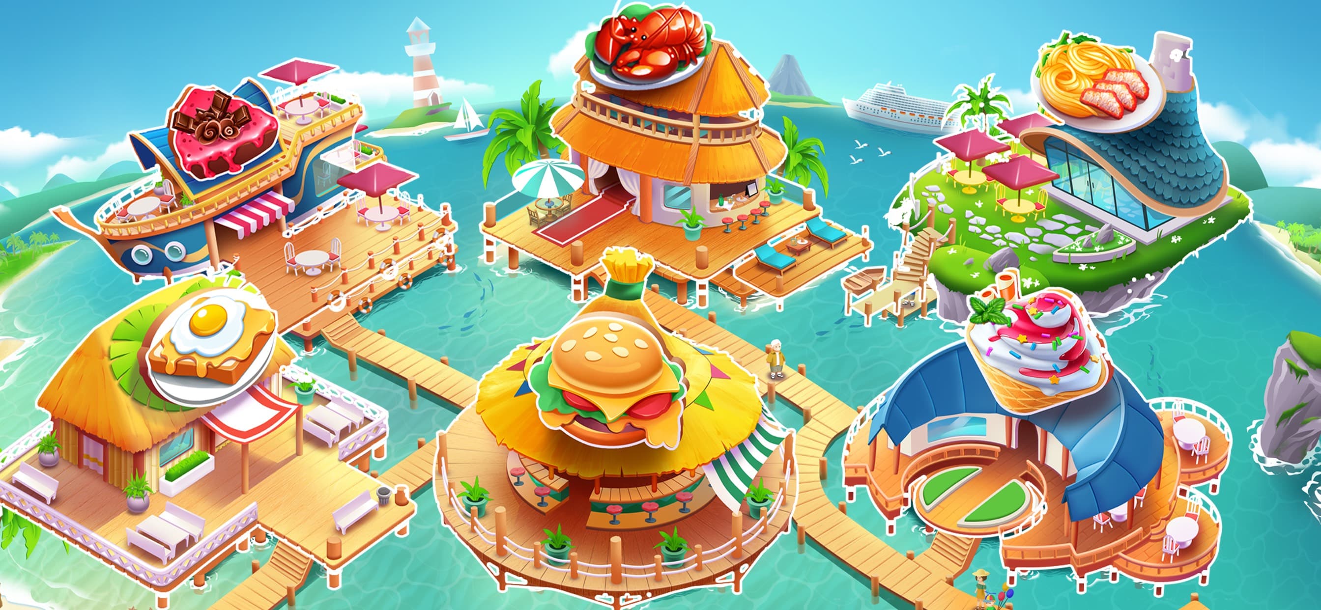 Cooking Seaside: Beach food screenshot 1 - screenshot