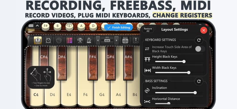Accordion Piano Cassoto screenshot 6 - screenshot