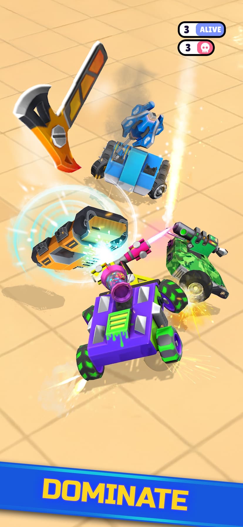 Pocket Bots: Battle Robots screenshot 2 - screenshot