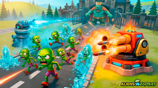 Aliens vs Zombies: Invasion screenshot 7 - screenshot