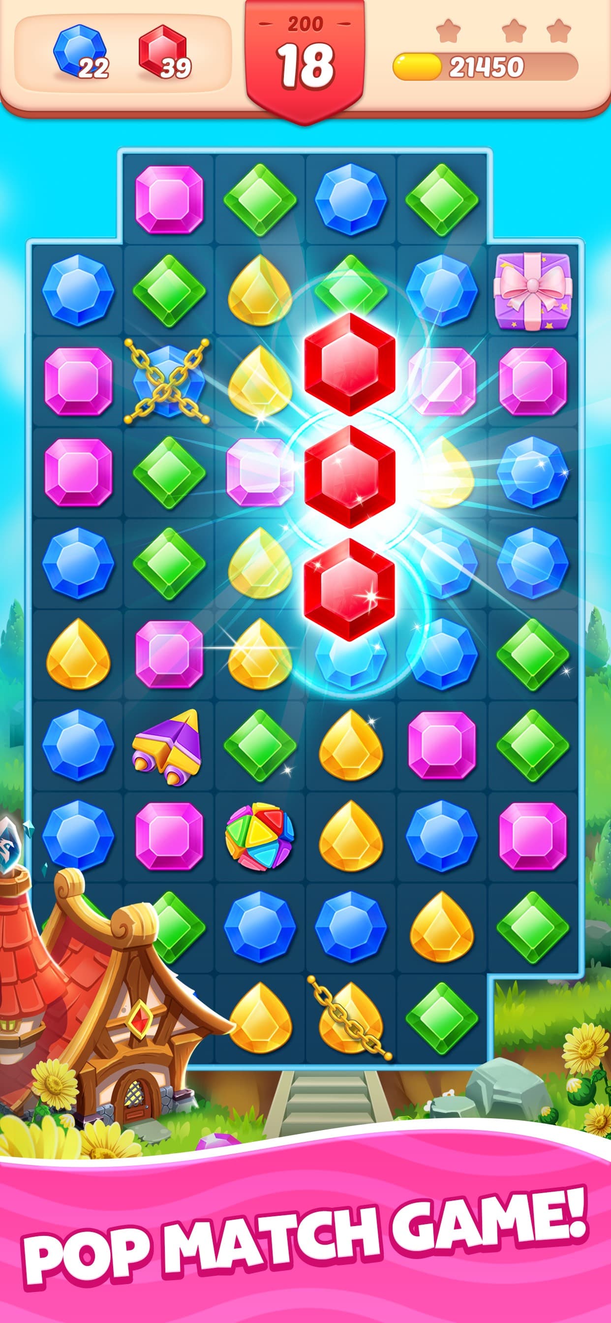 Jewel Hunter - Match 3 screenshot 1 - screenshot