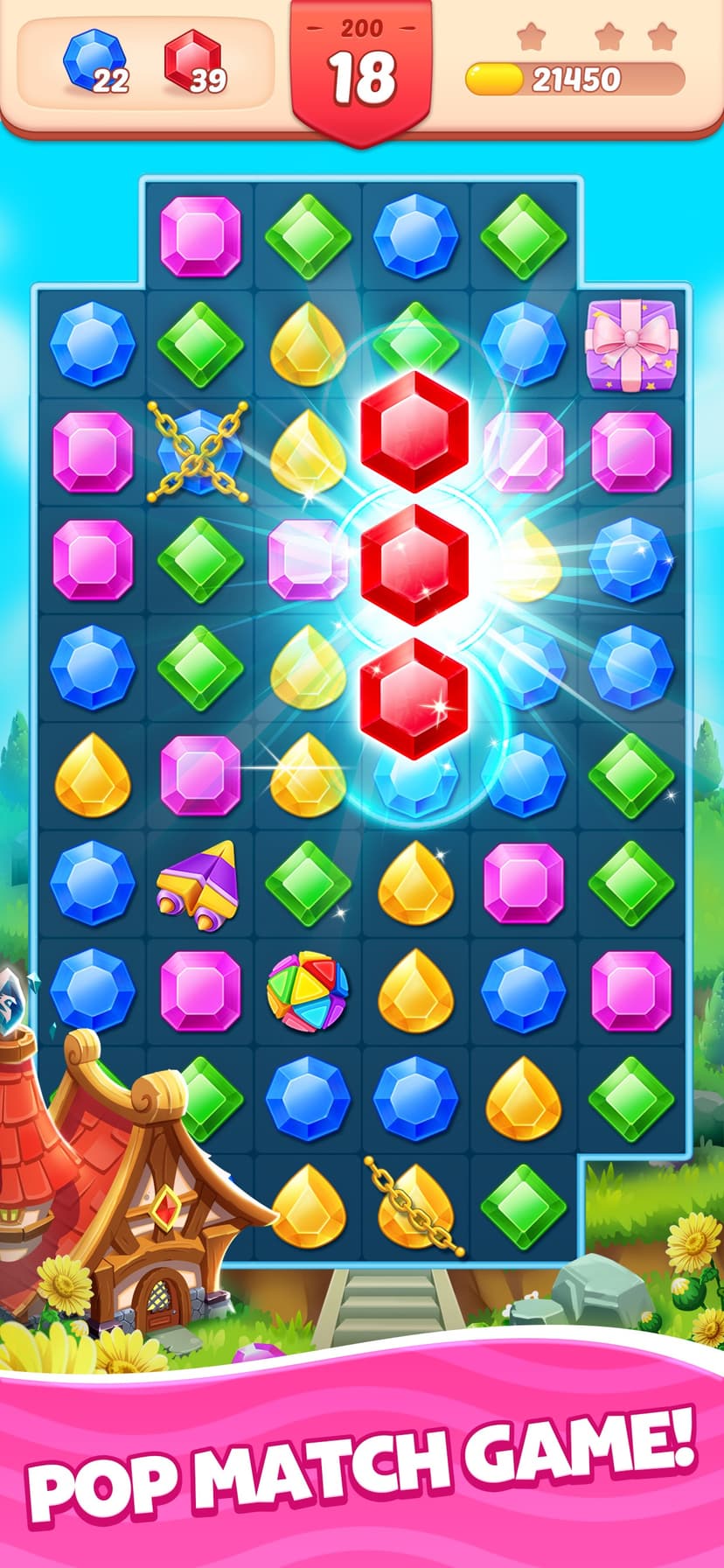 Jewel Hunter - Match 3 screenshot 1 - screenshot
