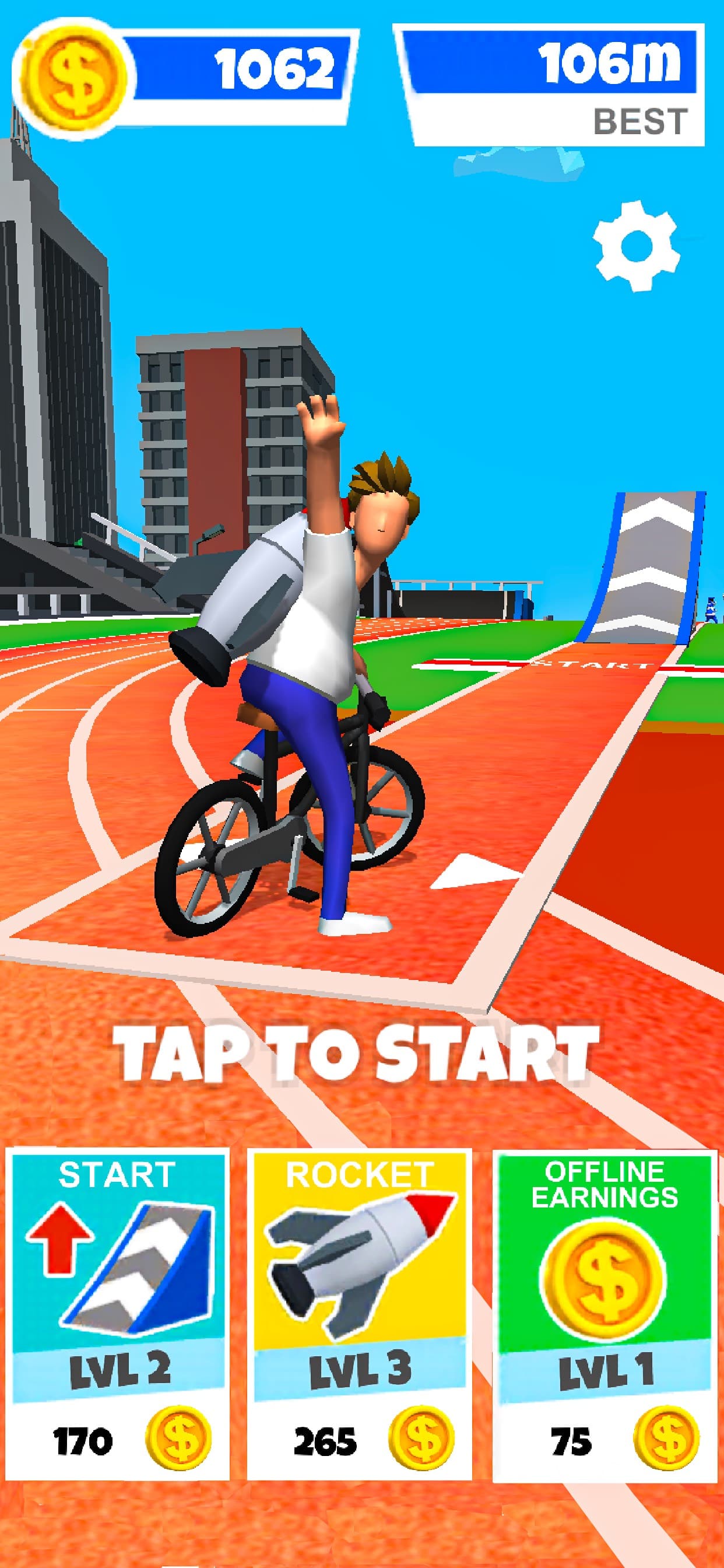 Bike Hop: Crazy BMX Jump 3D screenshot 1 - screenshot