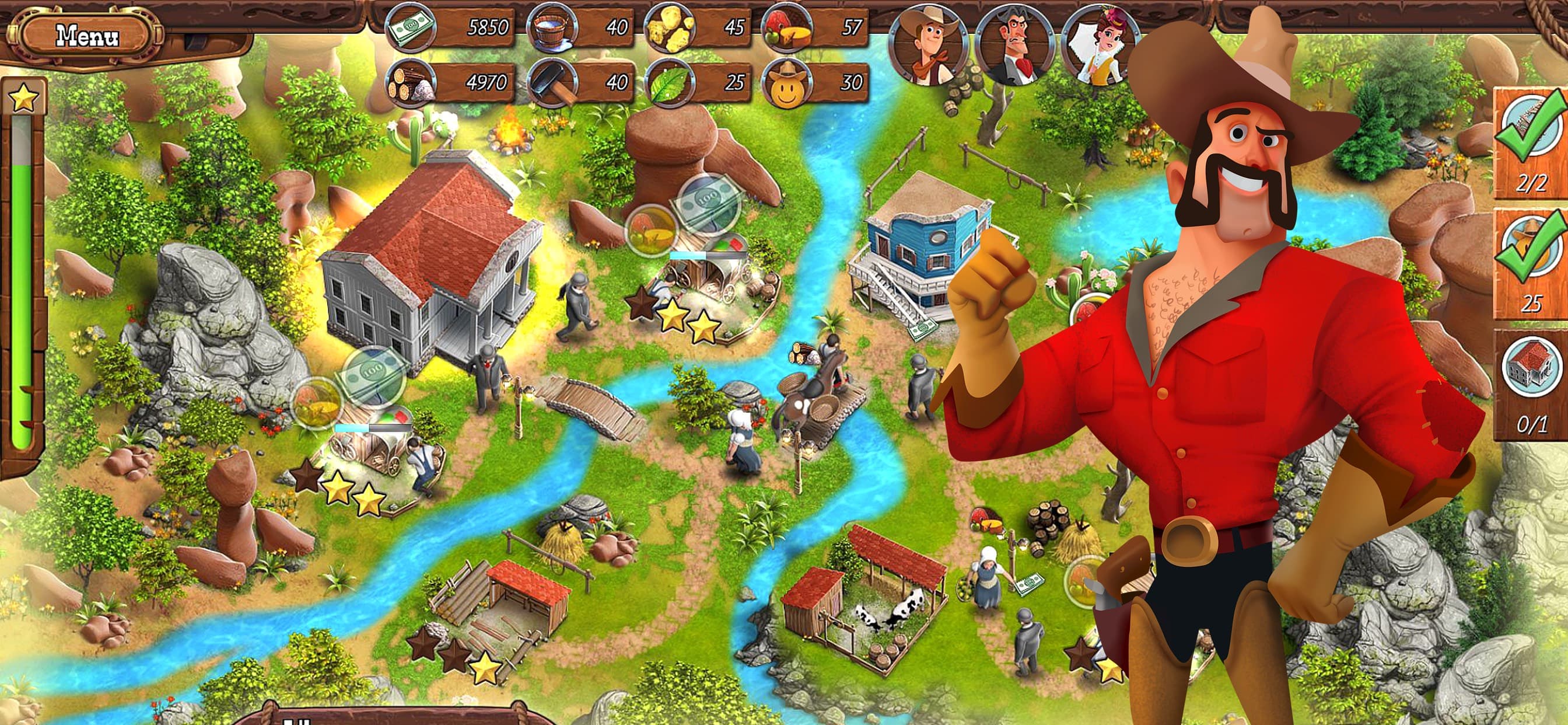 Country Tales: Wild West screenshot 2 - screenshot