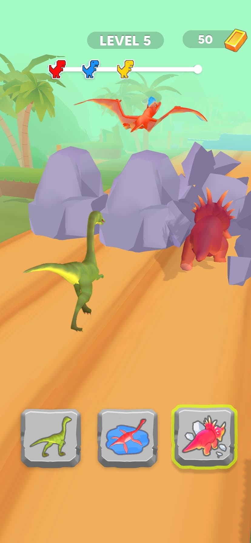 Dino Race: Dinosaur Games screenshot 1 - screenshot