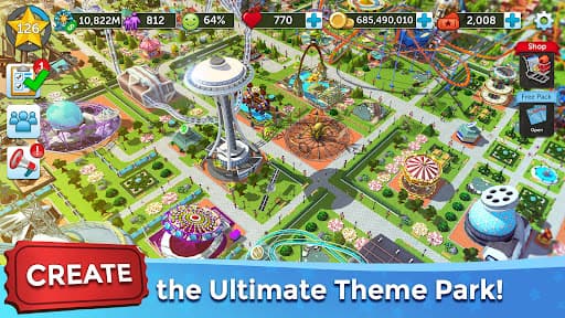 RollerCoaster Tycoon NETFLIX screenshot 1 - screenshot