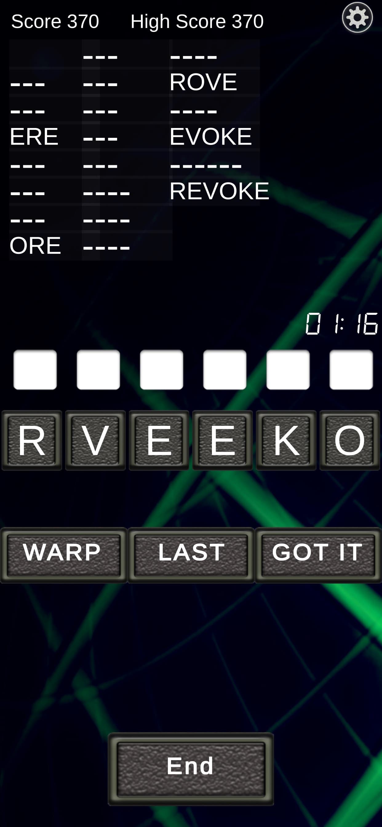 Word Warp - A Word Puzzle Game screenshot 4 - screenshot