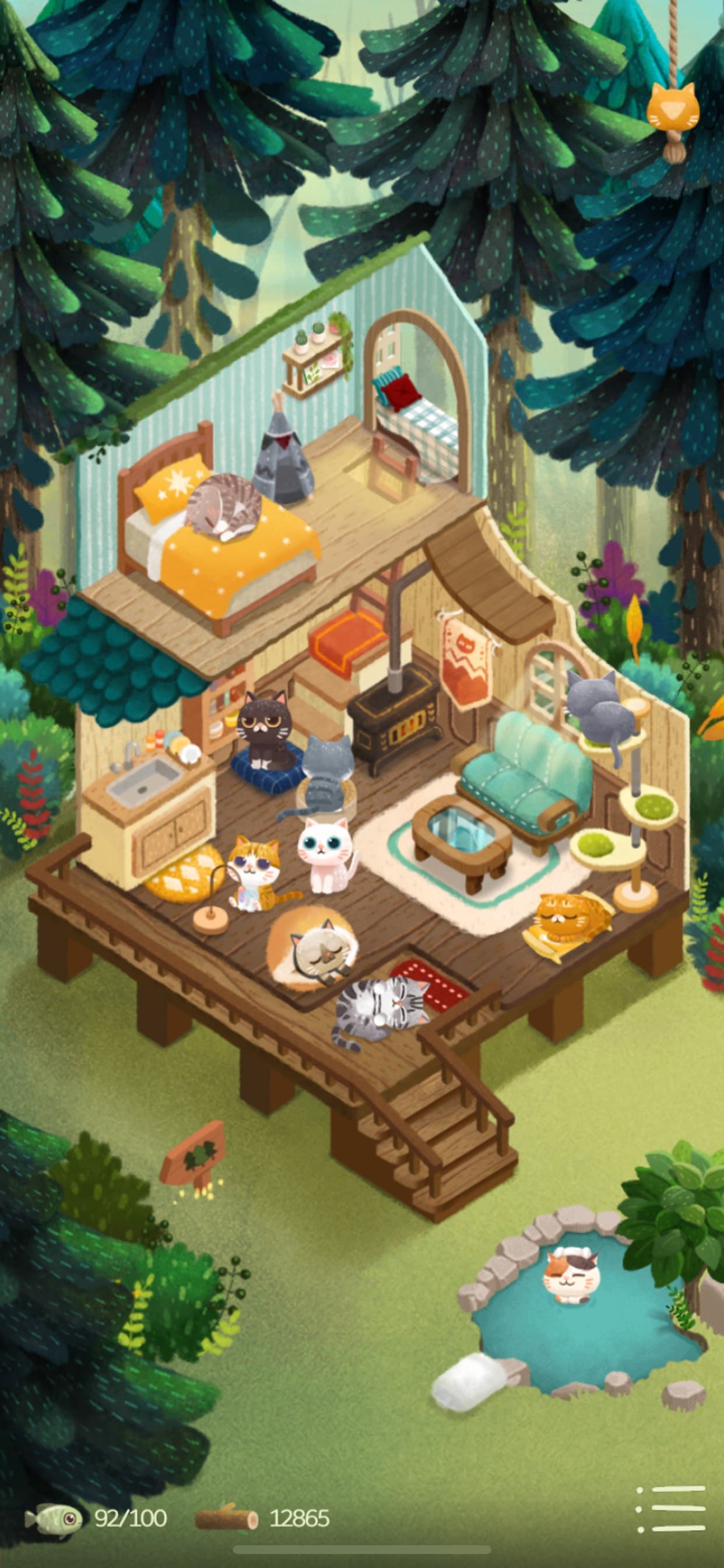 Secret Cat Forest screenshot 2 - screenshot