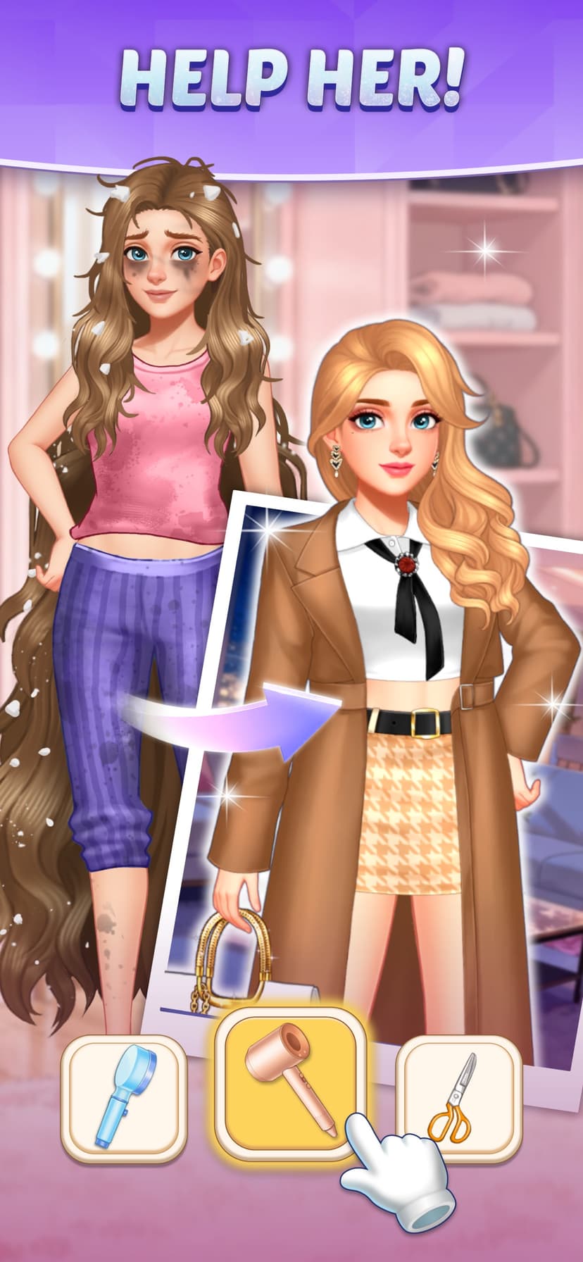 Screw & Fashion-Makeover Story screenshot 2 - screenshot