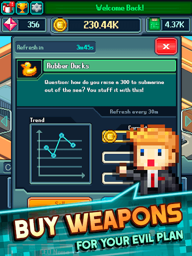 Tap Tap Evil: Idle Cash 8 bit screenshot 17 - screenshot