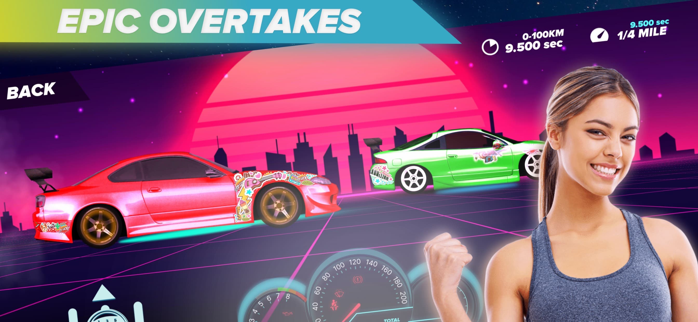 Drag Racing Pixel screenshot 2 - screenshot
