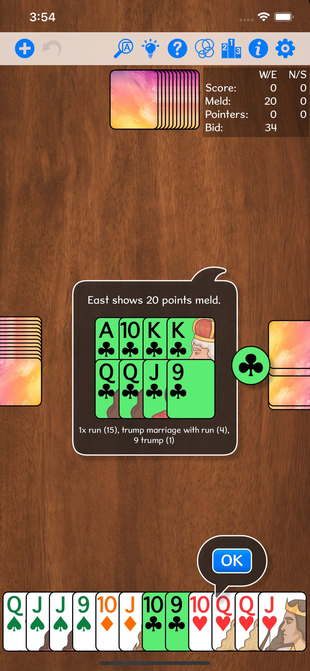 Pinochle screenshot 2 - screenshot