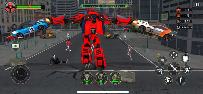 Monster Hero Fight City Rescue screenshot 4 - screenshot