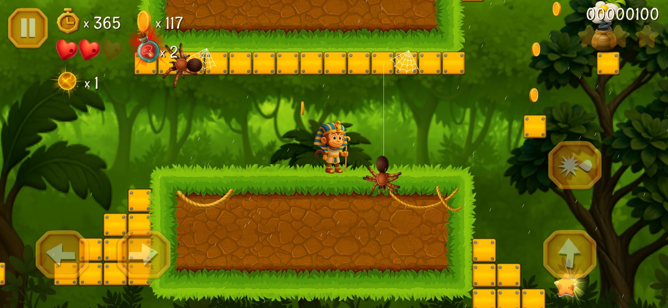 Super Kong Jump - Monkey Bros screenshot 2 - screenshot