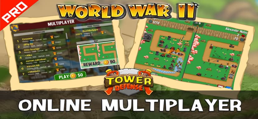 WWII Tower Defense PRO screenshot 4 - screenshot