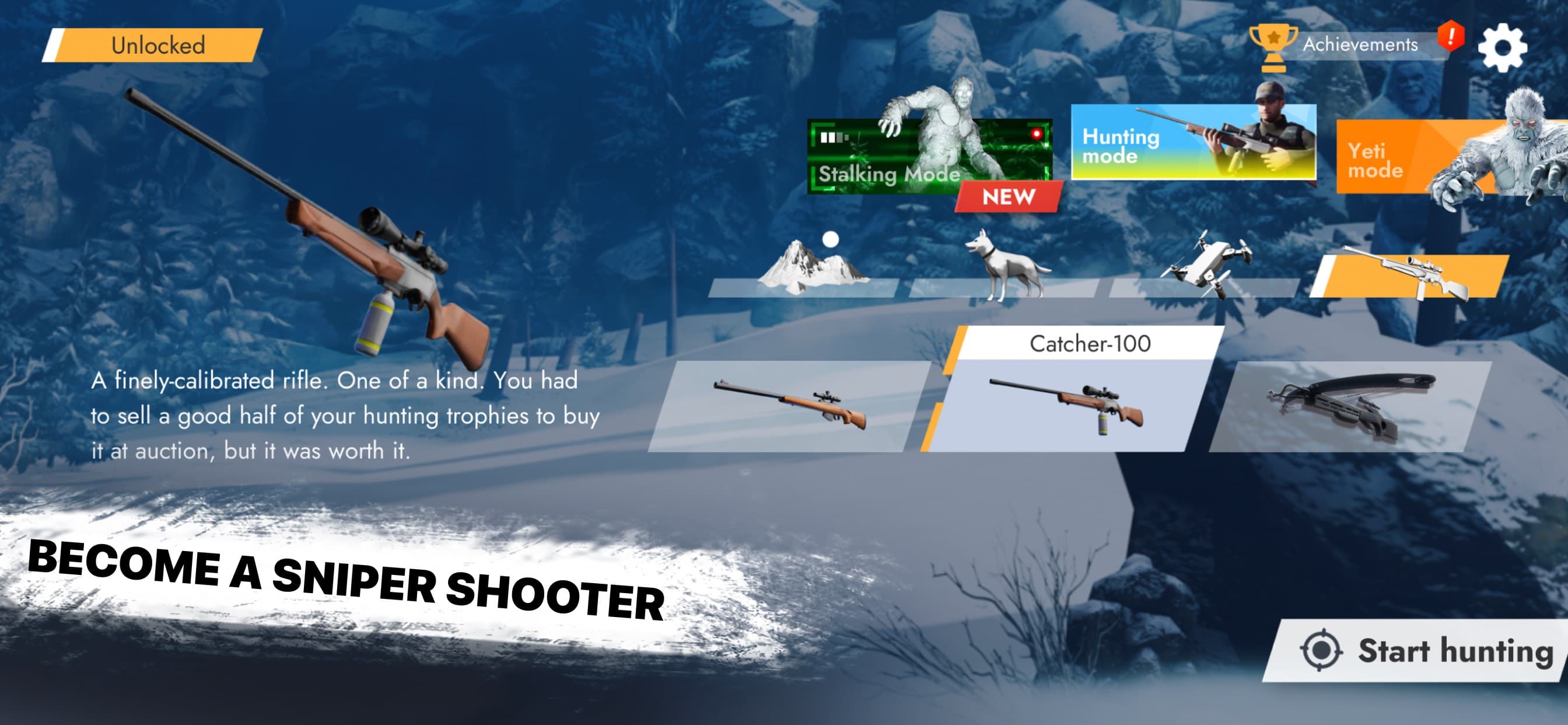 Bigfoot Monster: Yeti Hunting screenshot 5 - screenshot