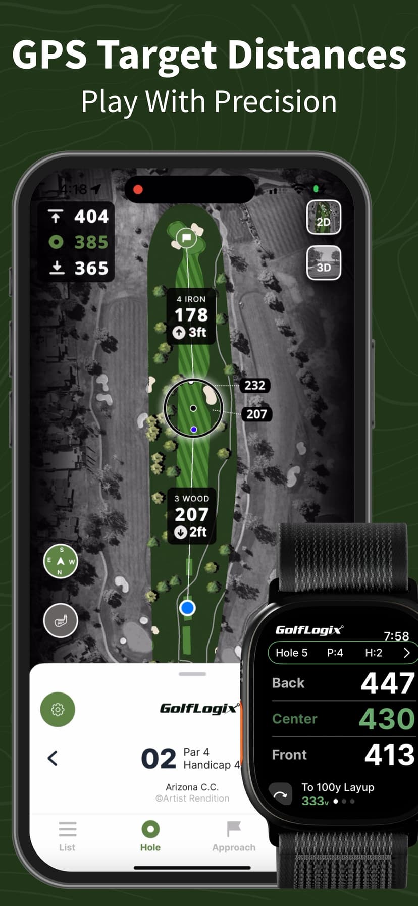 GolfLogix: 3D Golf Course GPS screenshot 5 - screenshot