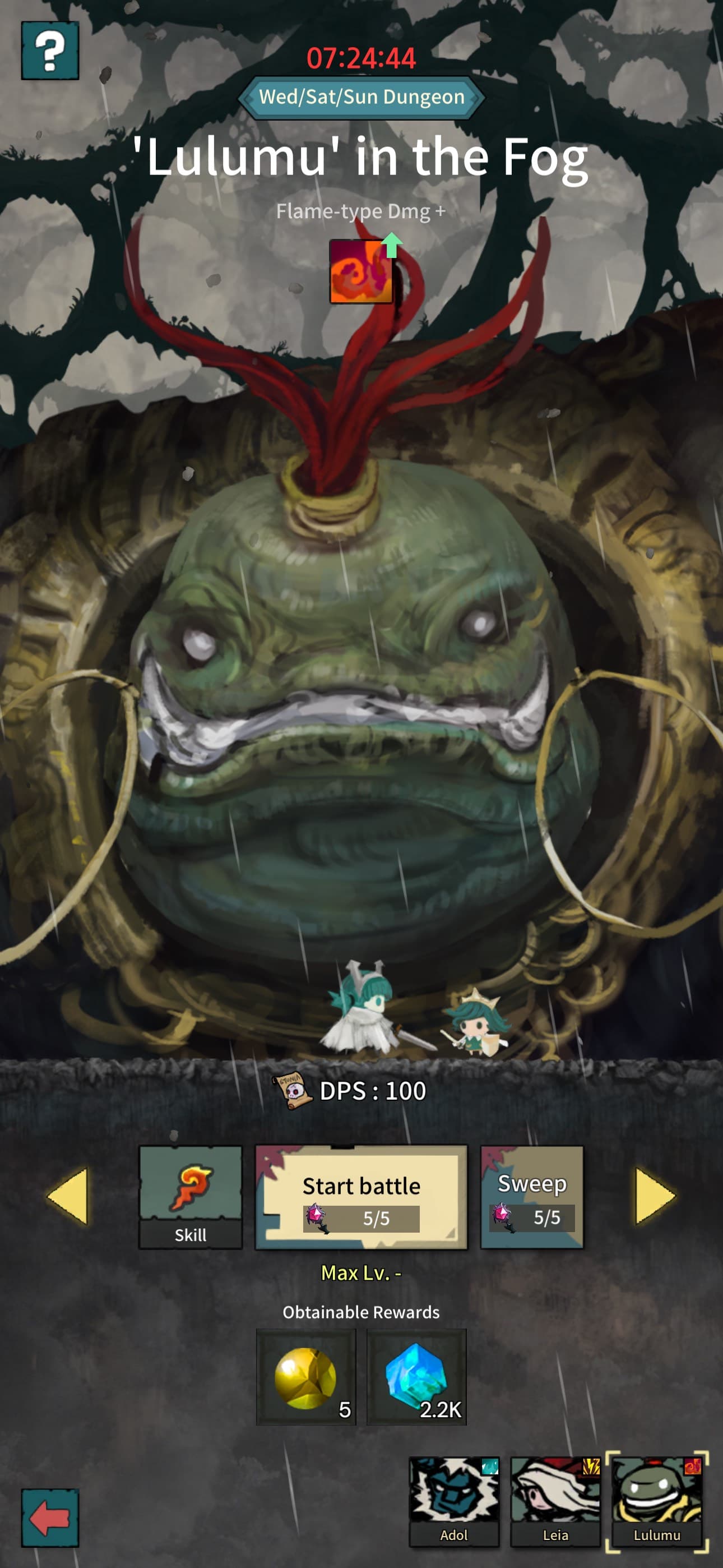 Tap Dragon: Little Knight Luna screenshot 8 - screenshot