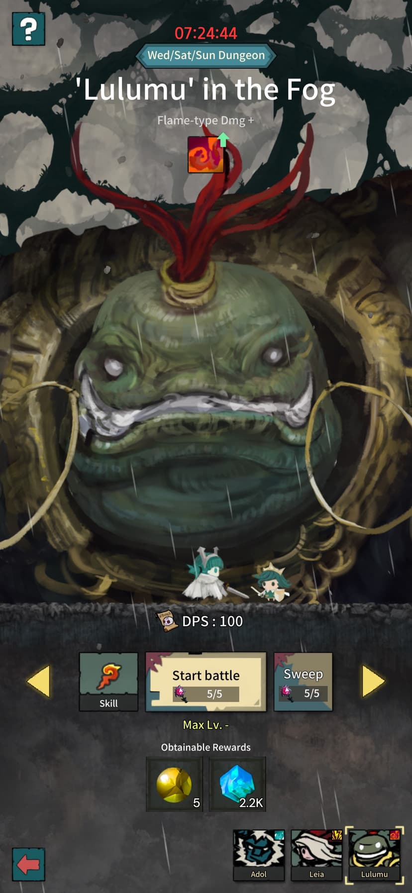 Tap Dragon: Little Knight Luna screenshot 8 - screenshot