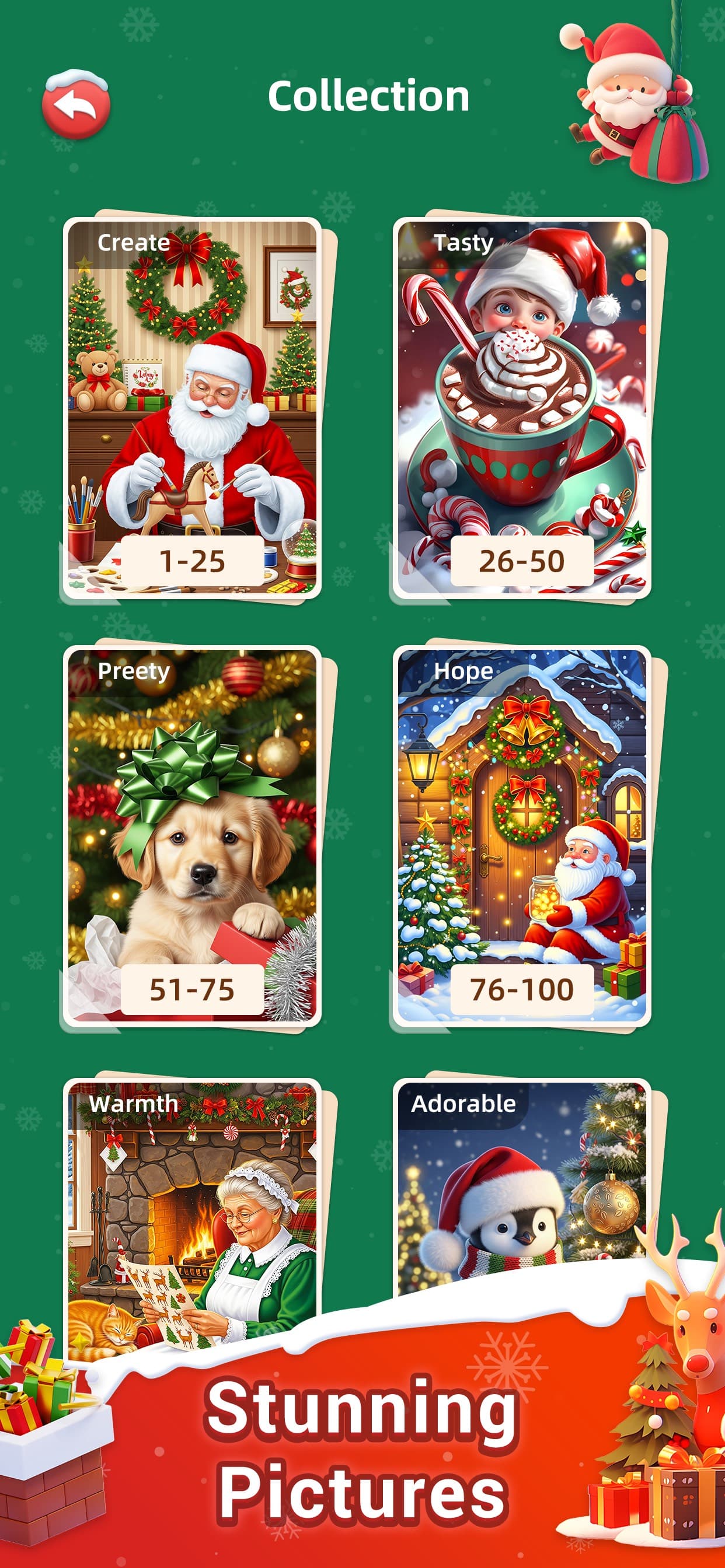 Christmas JigSlide Tile Puzzle screenshot 3 - screenshot
