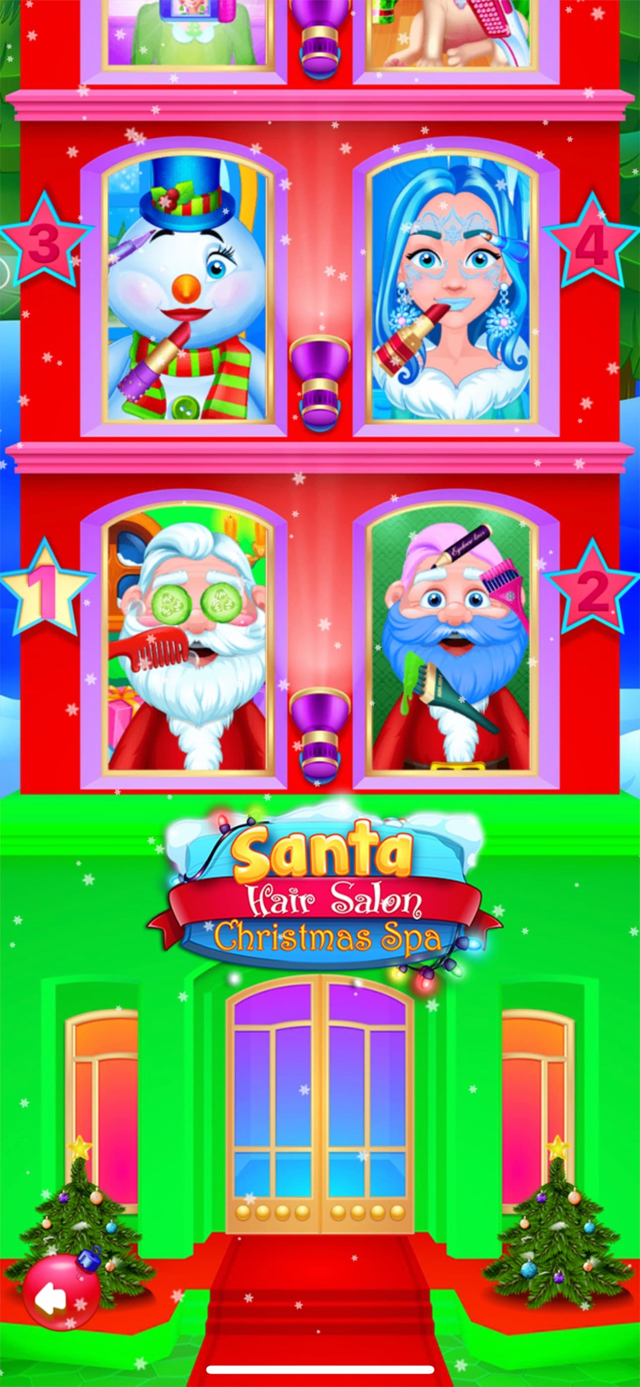 Santa Hair Game For Christmas screenshot 5 - screenshot