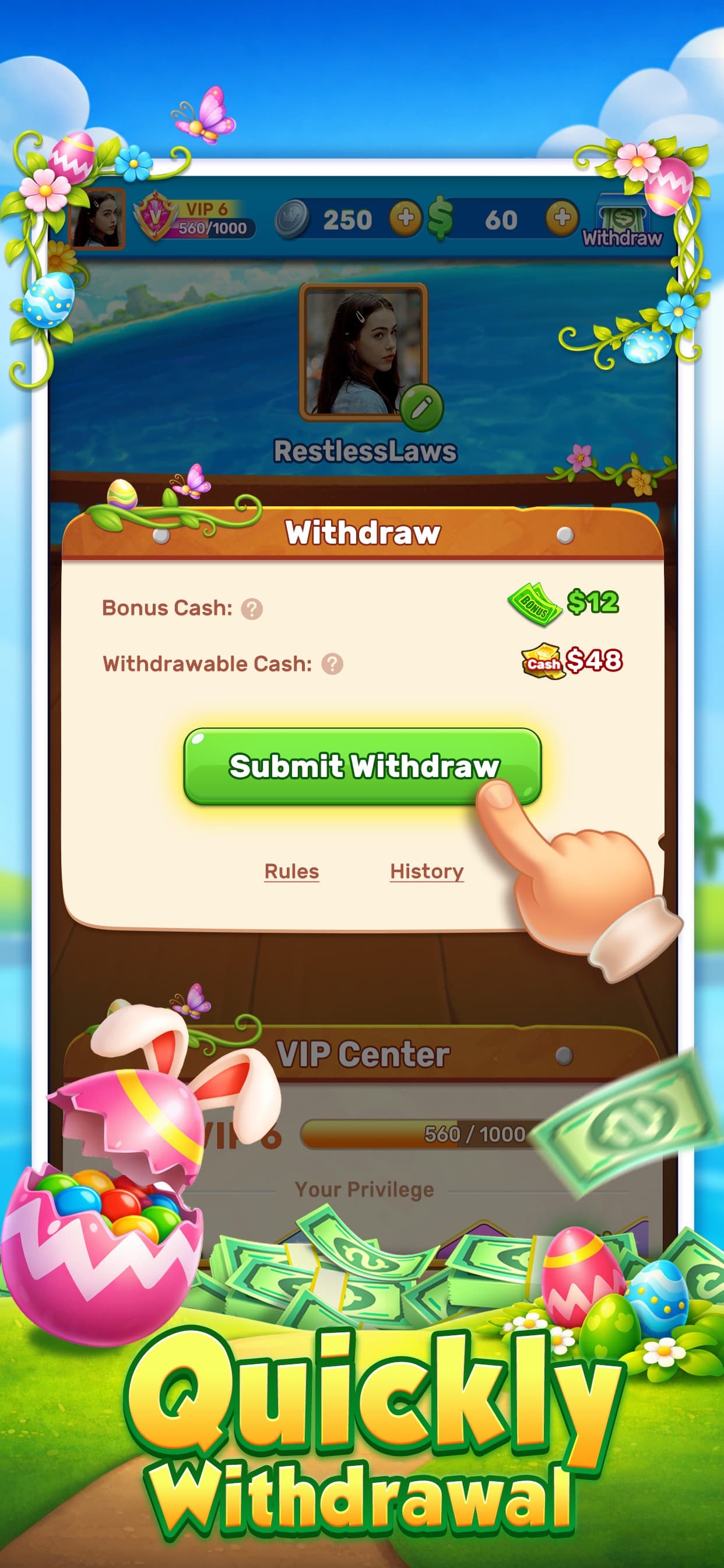 Solitaire Riches:Win Cash screenshot 4 - screenshot
