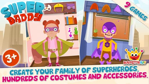 Super Daddy - Dress Up a Hero screenshot 2 - screenshot