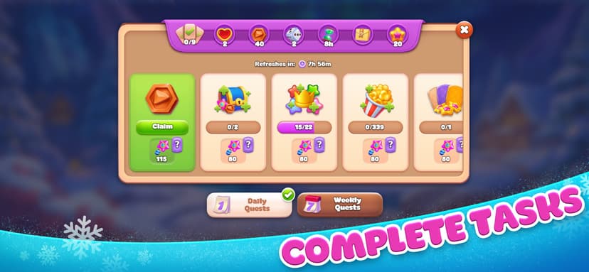 Tile Seasons: Match and Farm screenshot 5 - screenshot