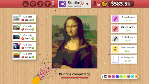 Ant Art Tycoon screenshot 1 - screenshot