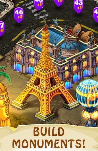 Magica Travel: Match 3 Puzzle screenshot 1 - screenshot