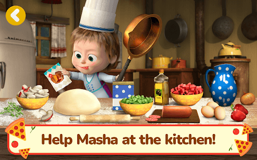Masha and the Bear Pizza Maker screenshot 13 - screenshot