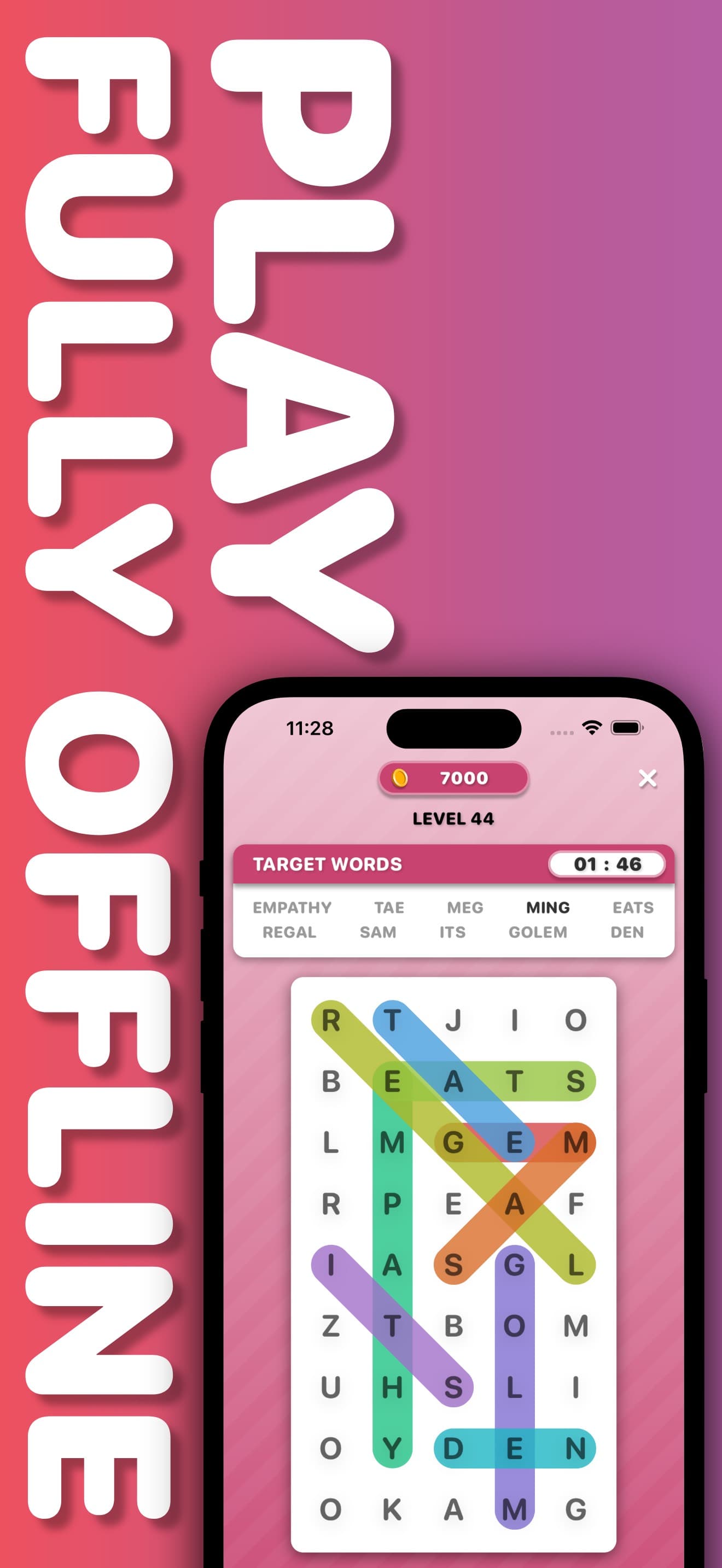 Word Search - No Ads, No Wifi screenshot 4 - screenshot