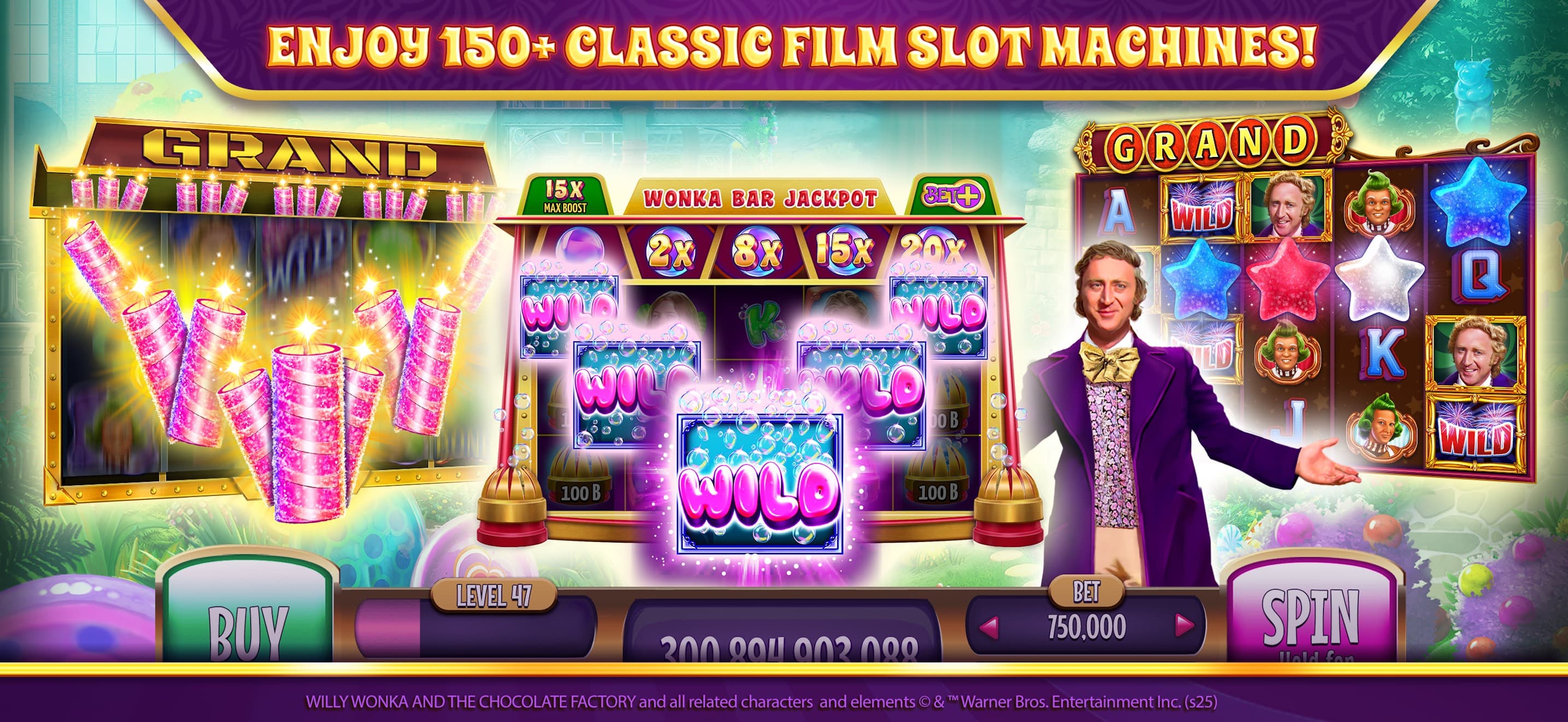 Willy Wonka Slots Vegas Casino screenshot 4 - screenshot