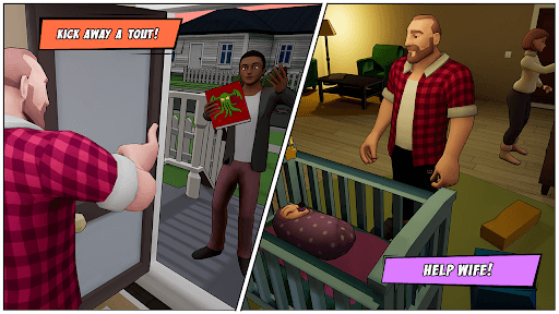 Angry Dad: Arcade Simulator screenshot 4 - screenshot