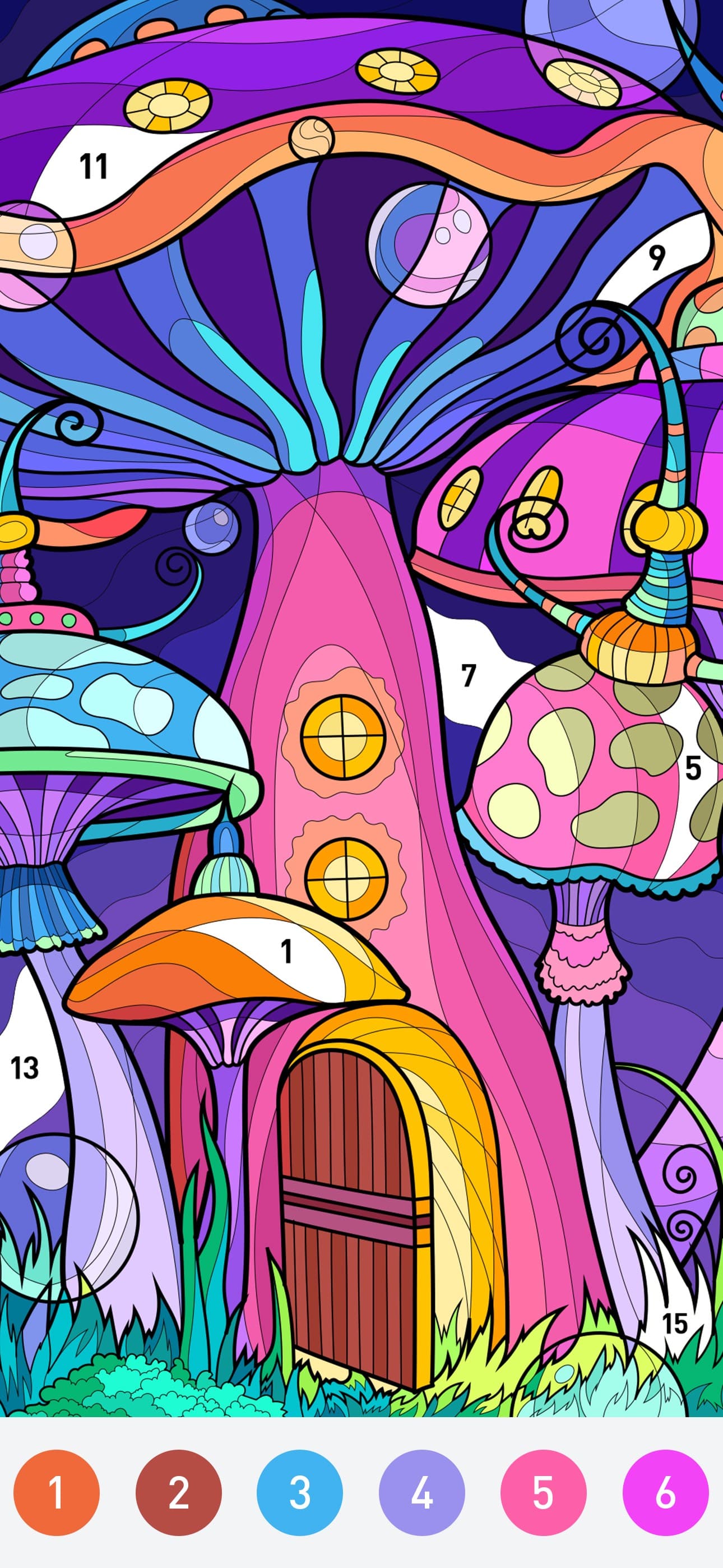 Fairy Color - Paint by number screenshot 4 - screenshot