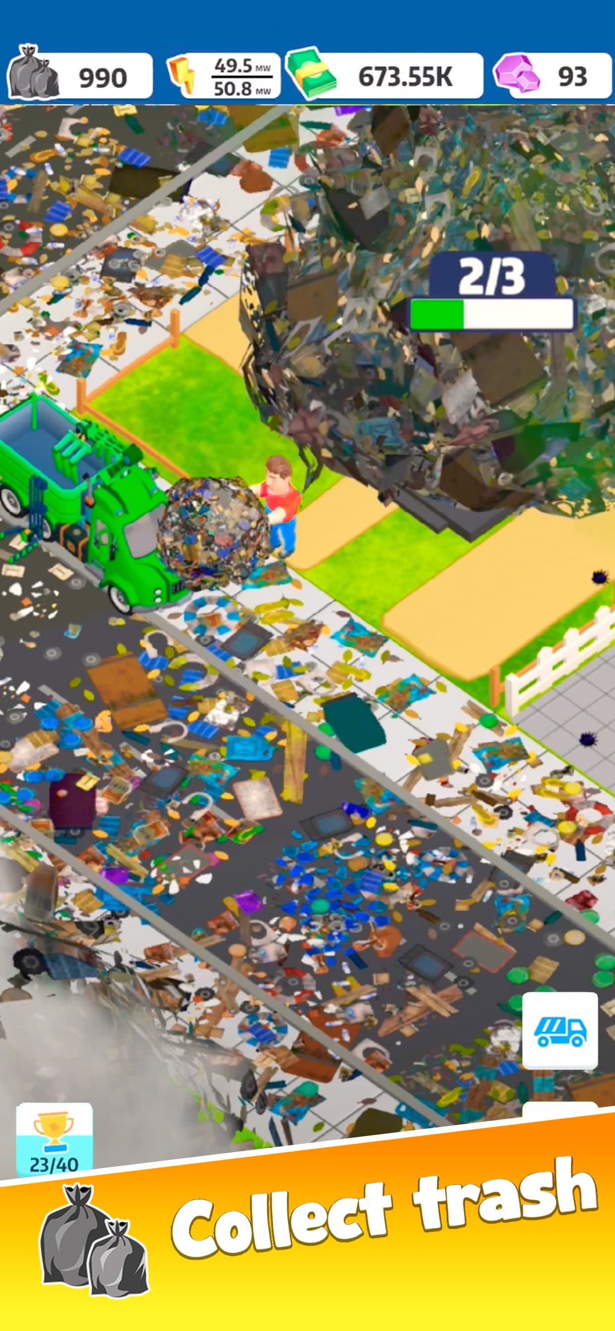 Trash Tycoon Idle Empire screenshot 1 - screenshot