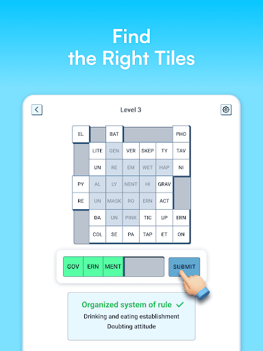 Syllatiles - Word Puzzle Game screenshot 12 - screenshot