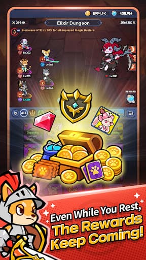 Animal Busters : Idle RPG screenshot 5 - screenshot
