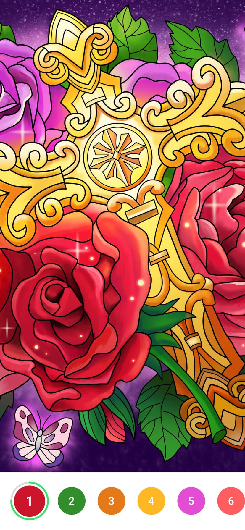 Bible Color - Paint by Number screenshot 5 - screenshot