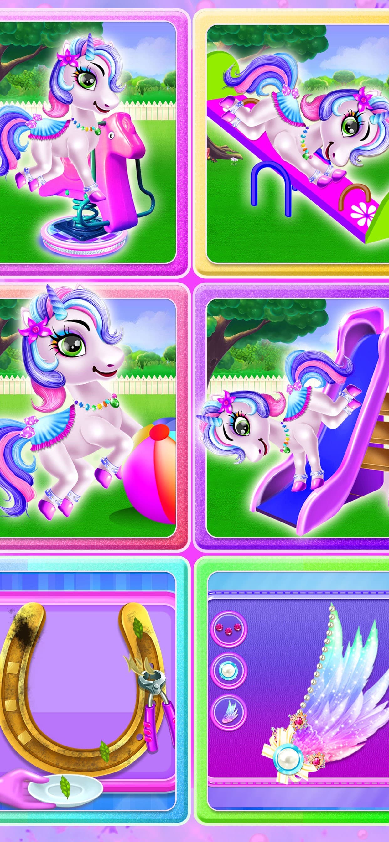 Pony Dress up - Pony Games screenshot 5 - screenshot