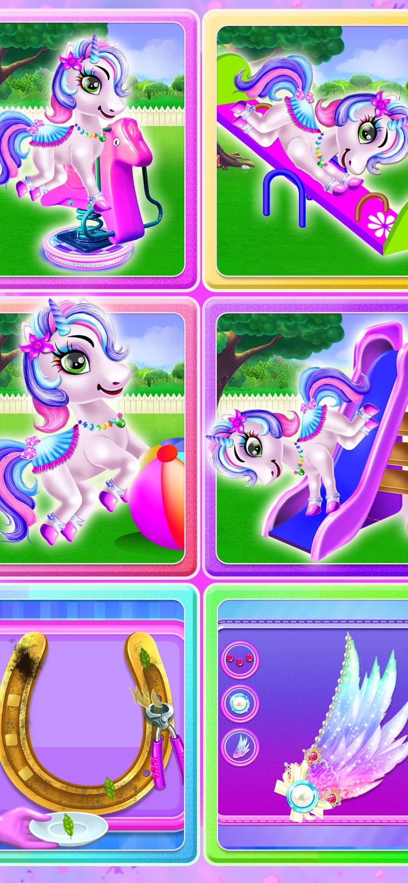 Pony Dress up - Pony Games screenshot 5 - screenshot