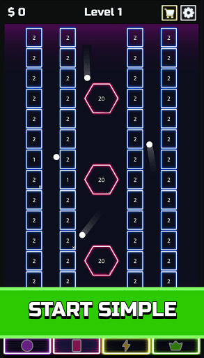 Idle Brick Breaker screenshot 1 - screenshot