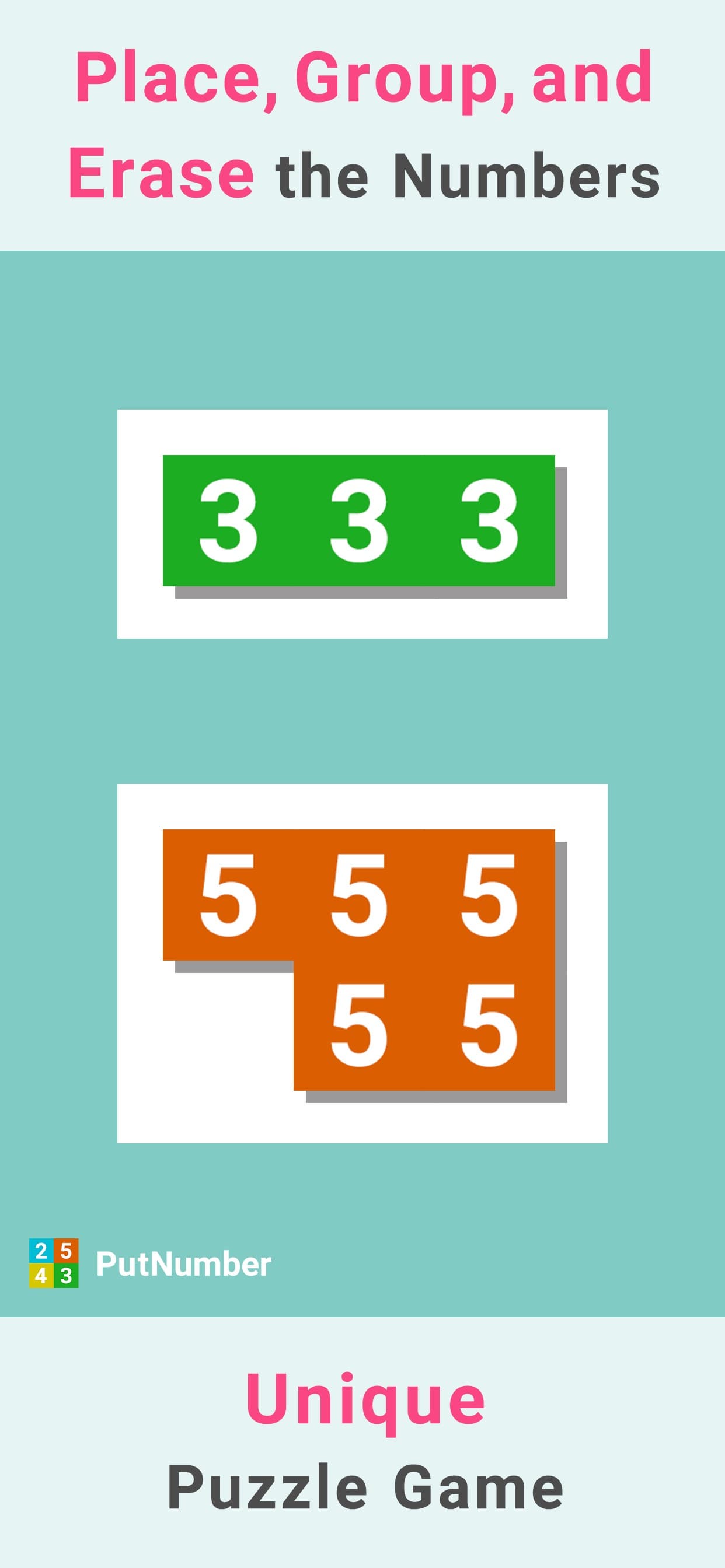 PutNumber - Simple Puzzle Game screenshot 2 - screenshot