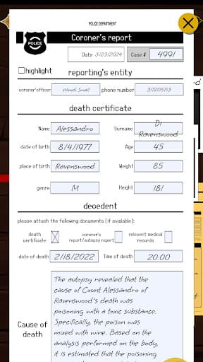 Detective Stories: CrimeBot 2 screenshot 22 - screenshot