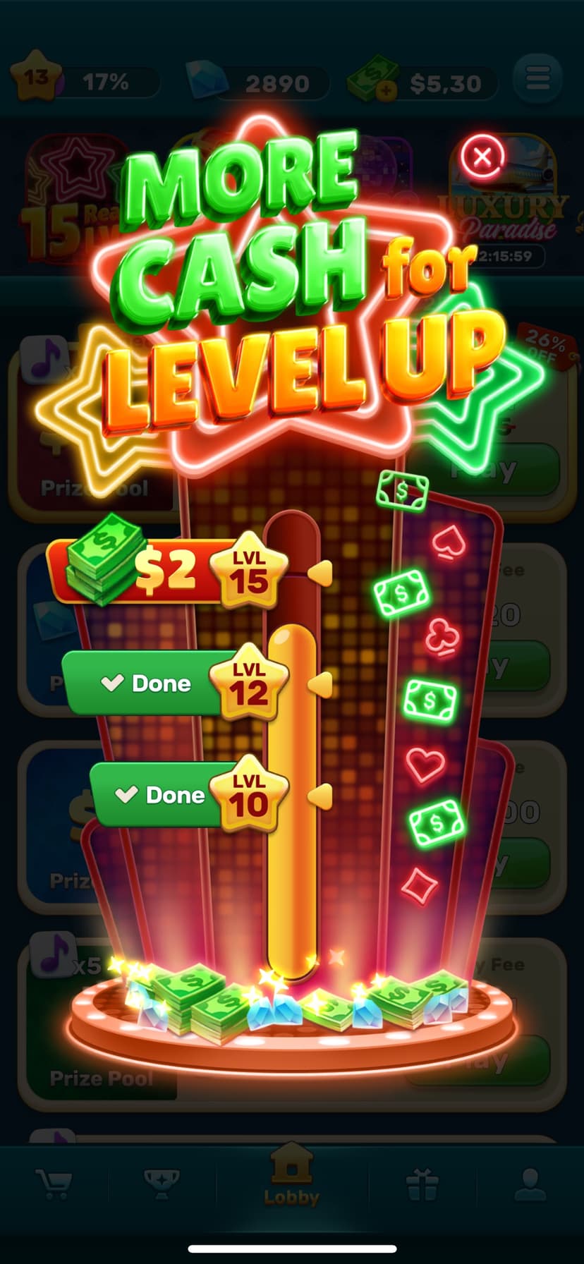 EasyWin: Solitaire & Real cash screenshot 6 - screenshot